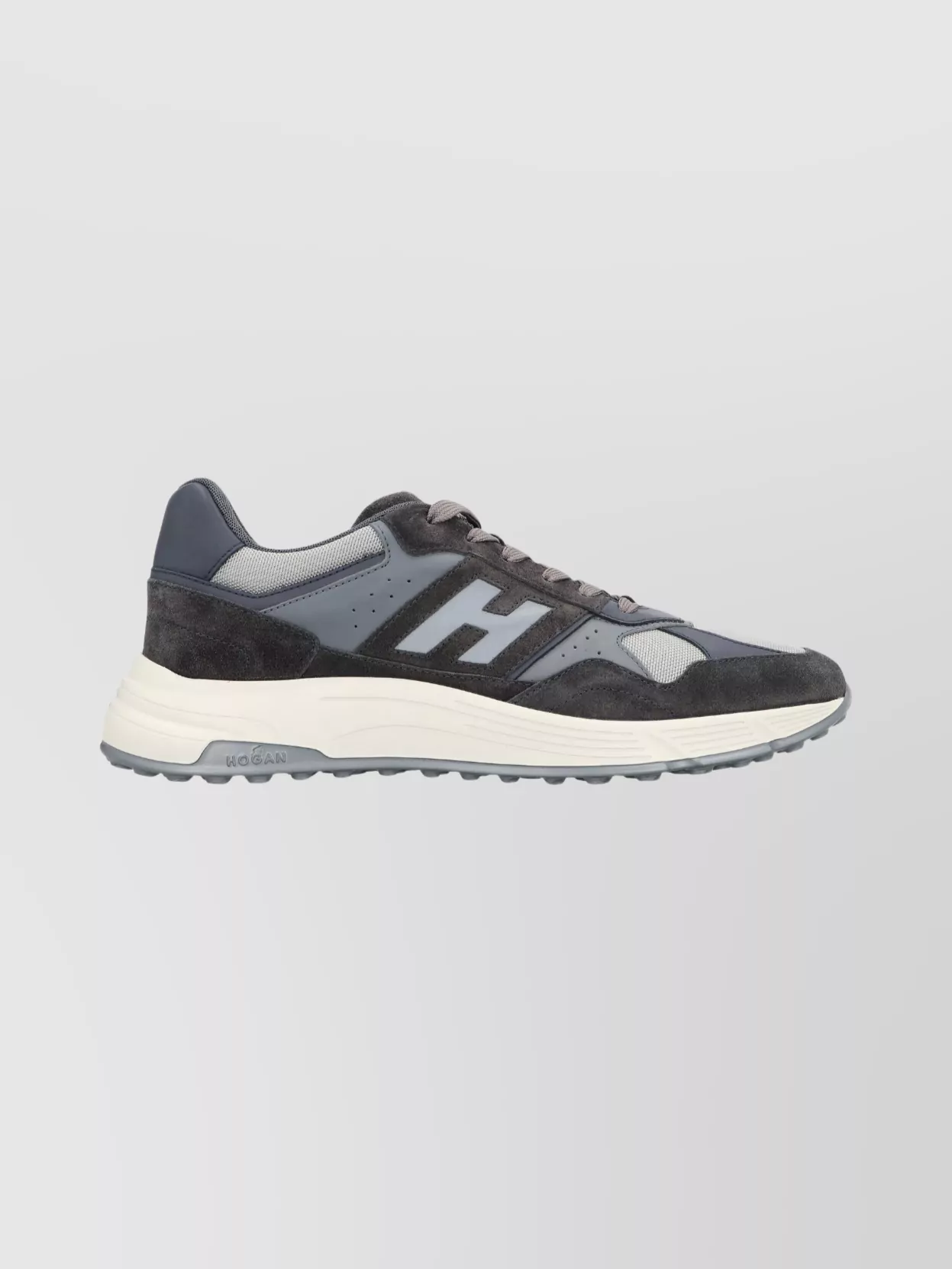 Hogan Low-Top Sneakers With Mesh And Suede