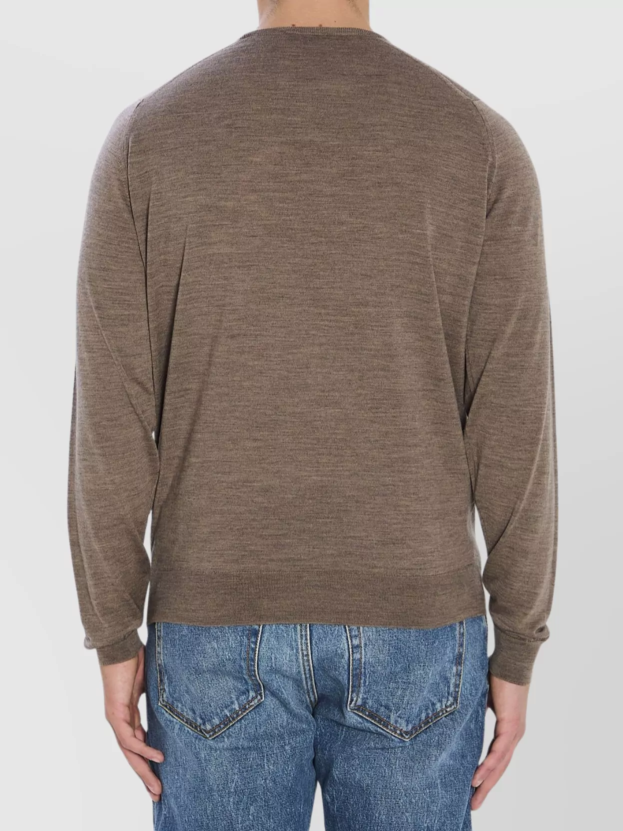 John Smedley Merino Wool Crew Neck Pullover