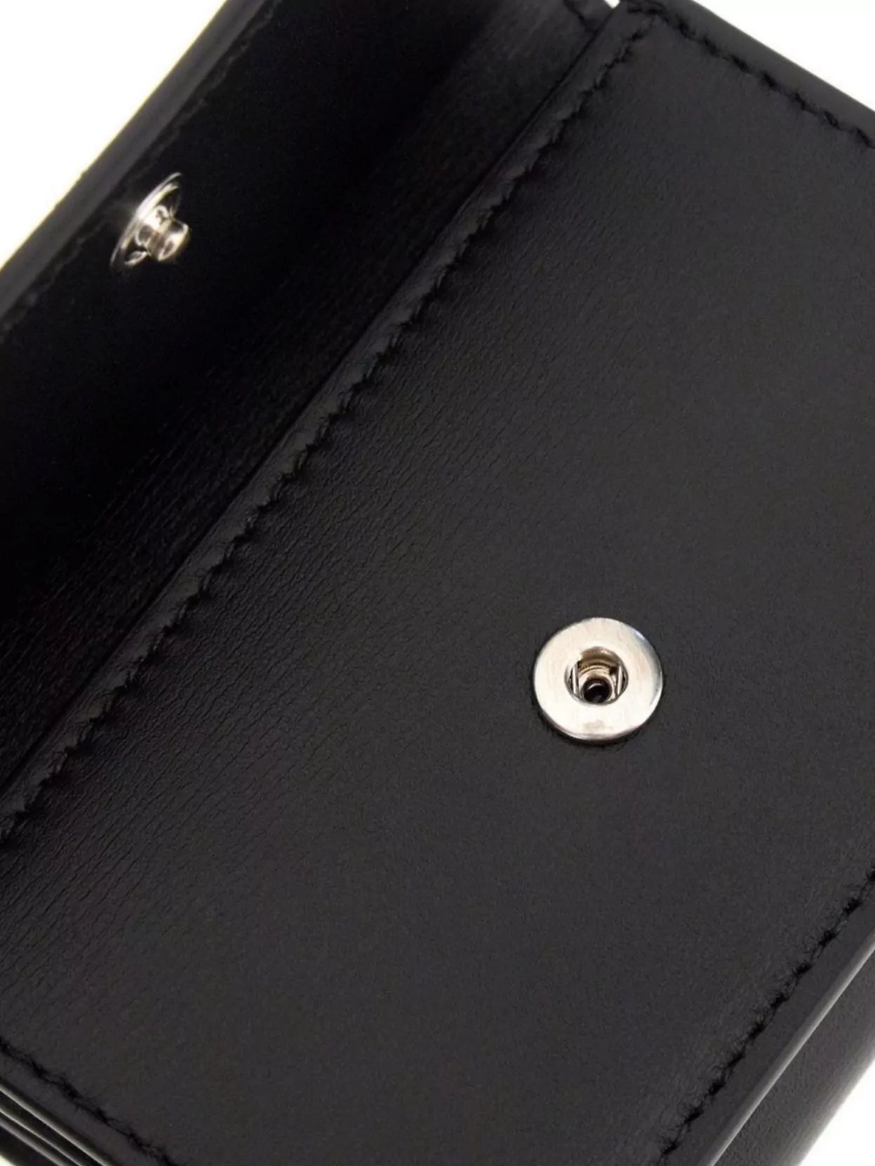 Ferragamo Compact Smooth Calf Leather Wallet With Key Rings