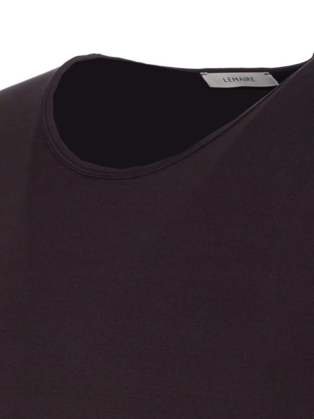 Lemaire Crewneck Ribbed Texture Plain Design T-Shirt