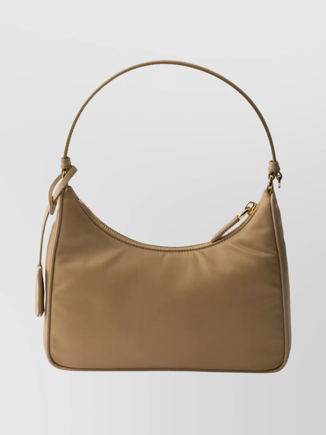 Prada Top Handle Shoulder Bag With Gold Hardware