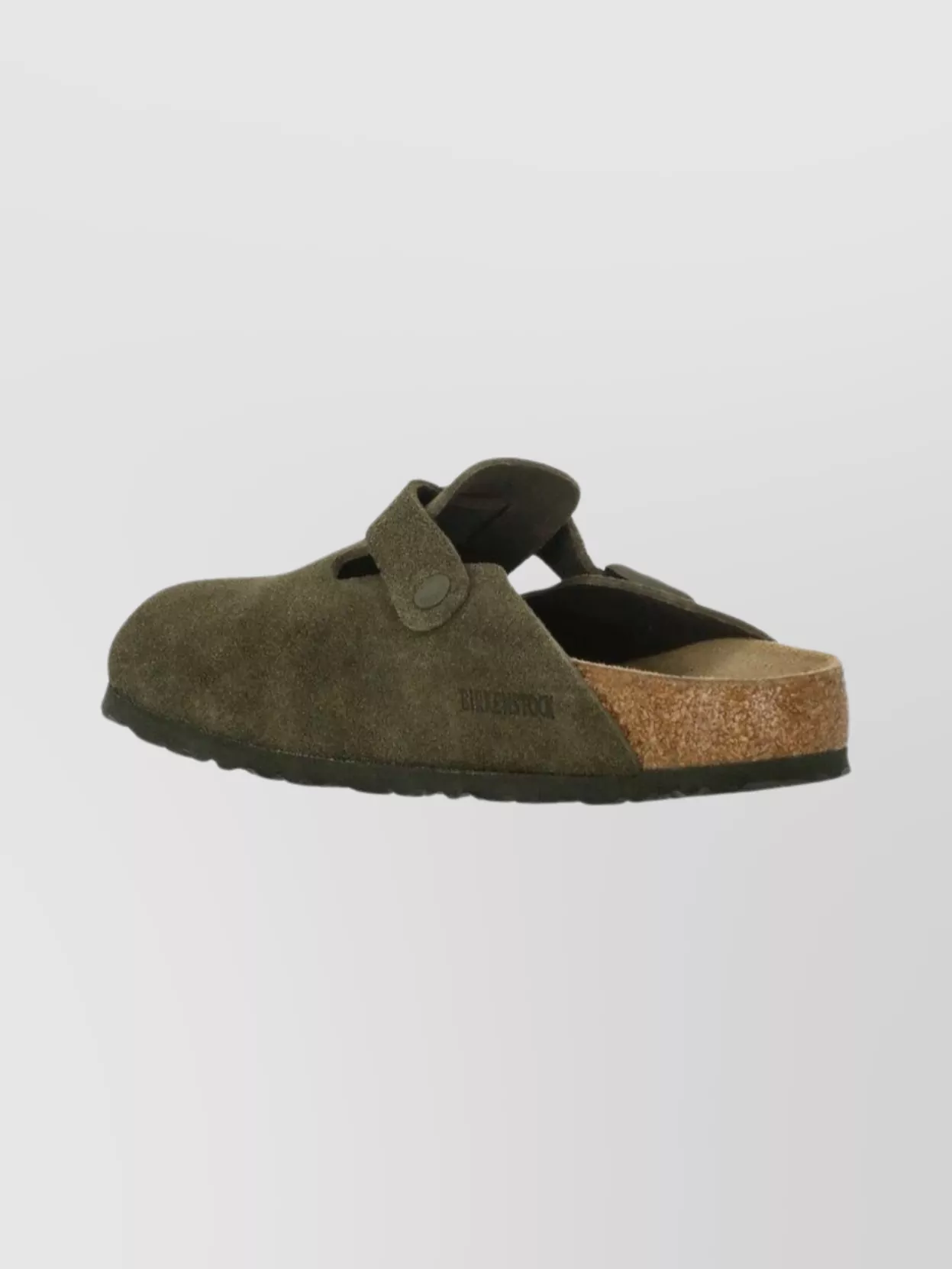 Birkenstock Suede Leather Open Back Mules For Women