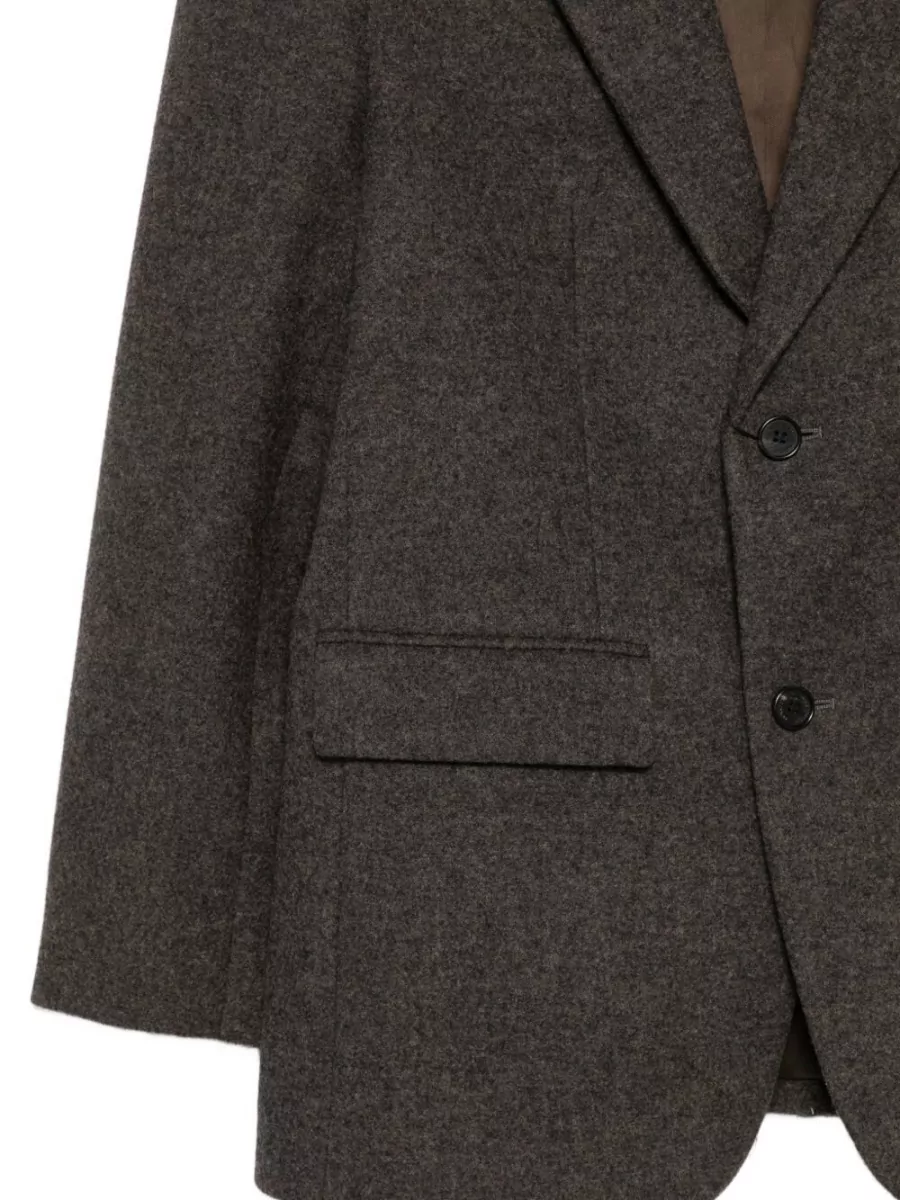 Dunst Cashmere Single-Breasted Blazer