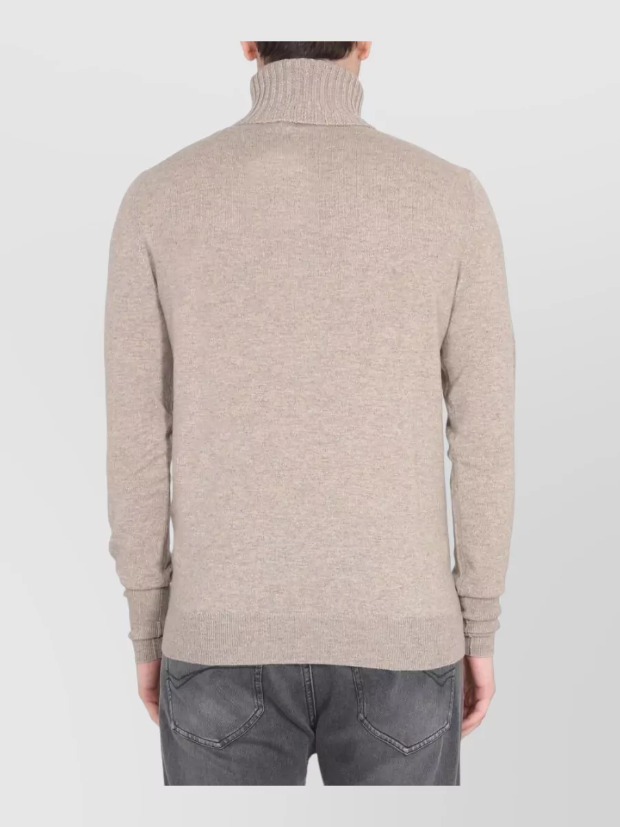 Ballantyne Cashmere Ribbed Turtleneck Jumper