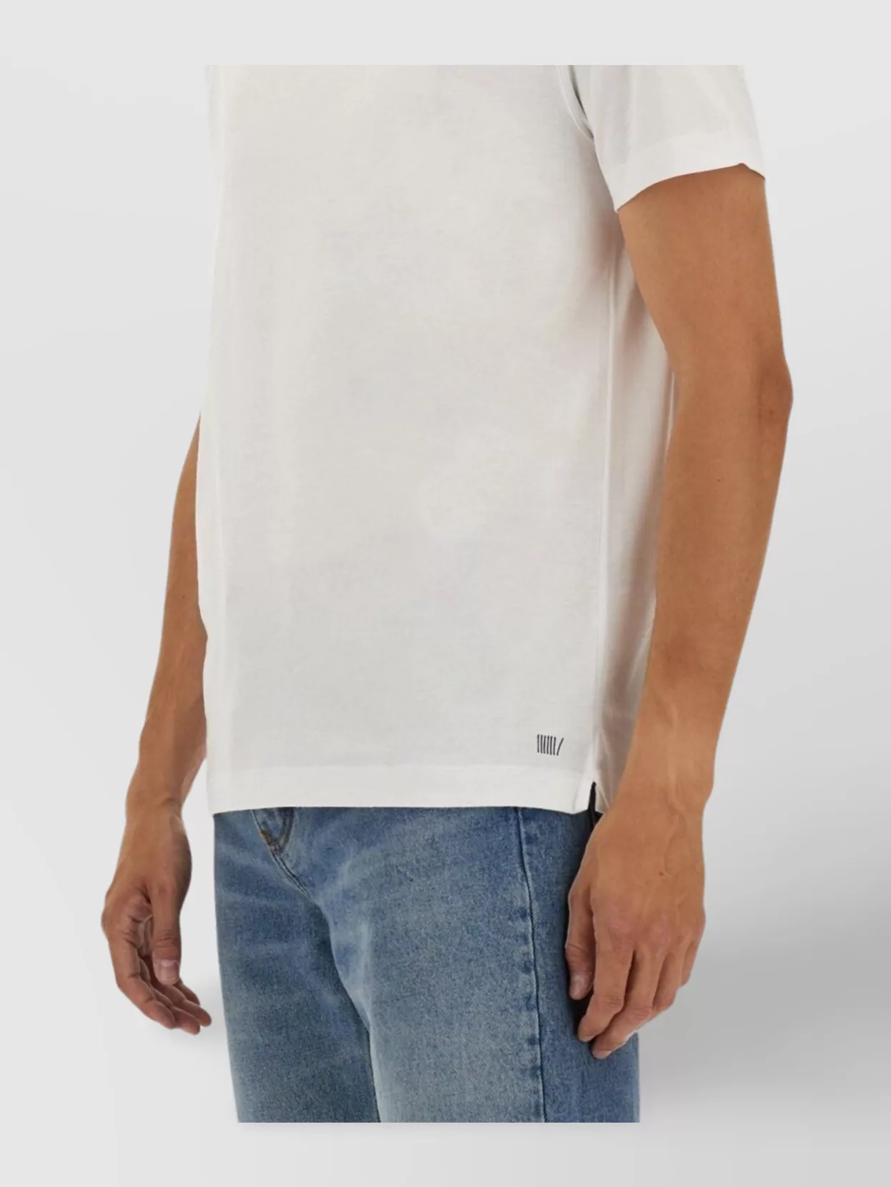 Boss Short Sleeve Crew Neck T-Shirt With Side Slits