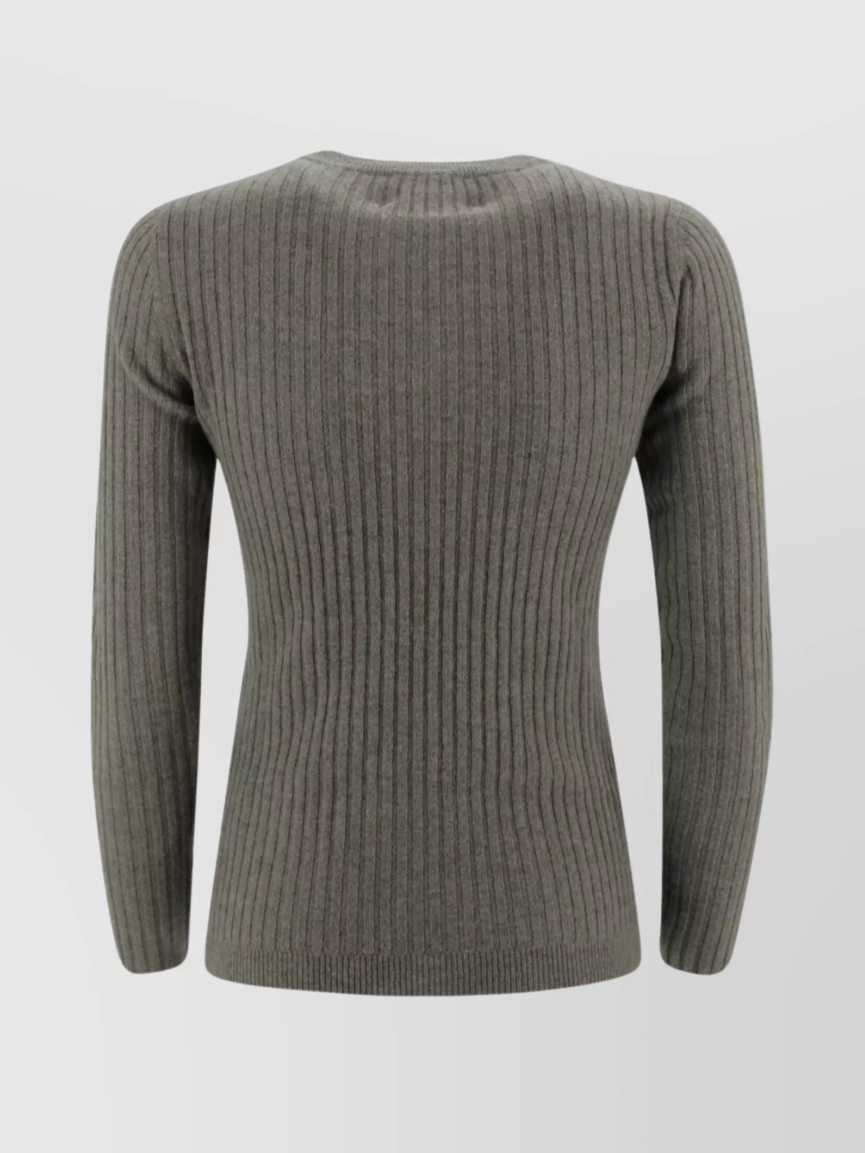 Kujten Ribbed Cashmere Crew Neck Sweater