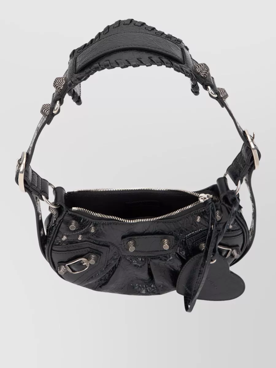 Balenciaga Le Cagole Xs Leather Clutch Bag