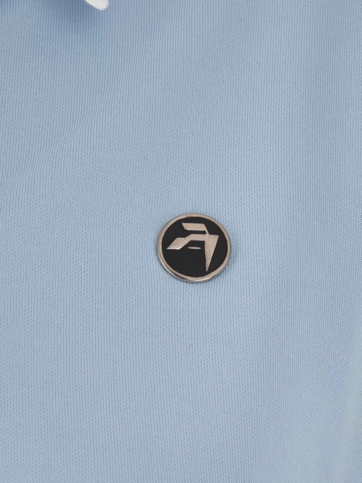 Shop Ambush Light Blue Polo Shirt In Purple