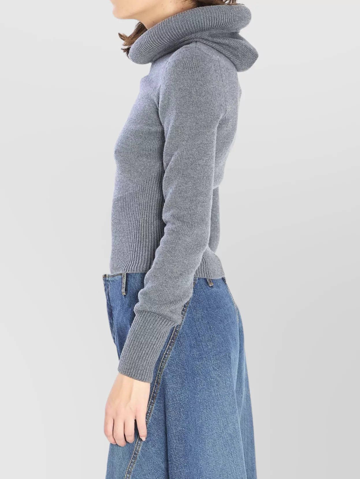 Alaïa Modern Pullover Sculptural Hood