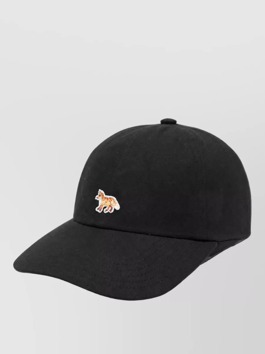 Maison Kitsuné cotton baby fox baseball cap