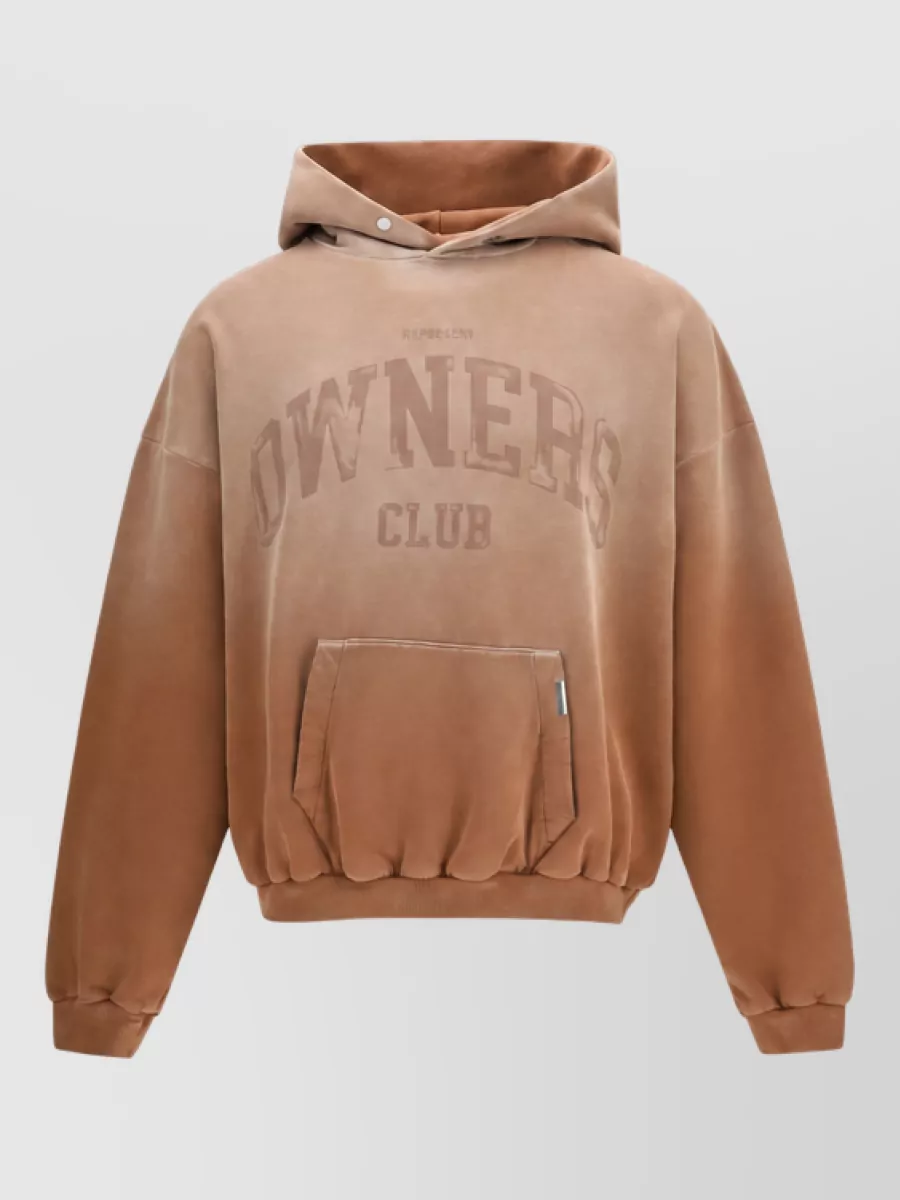 Represent cotton oversized hoodie