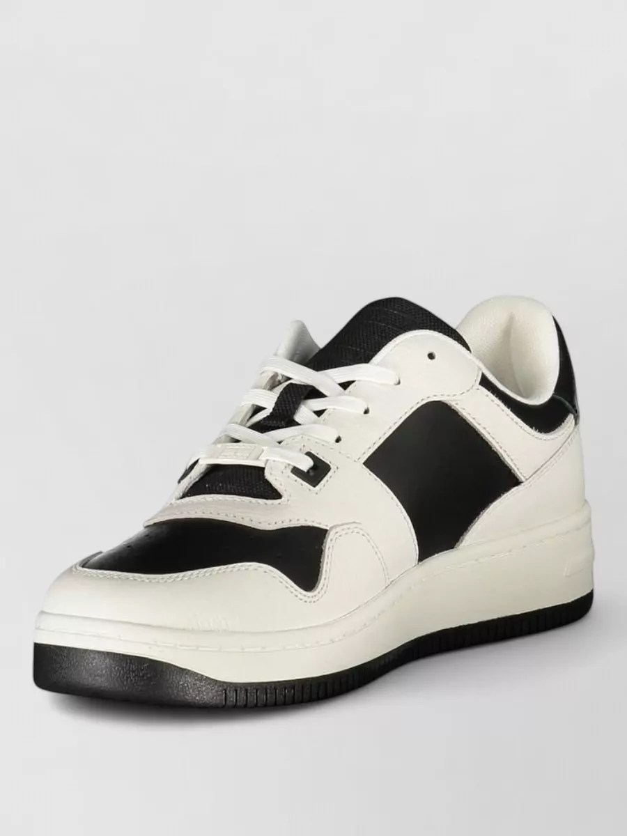 Tommy Hilfiger leather lace-up sneakers