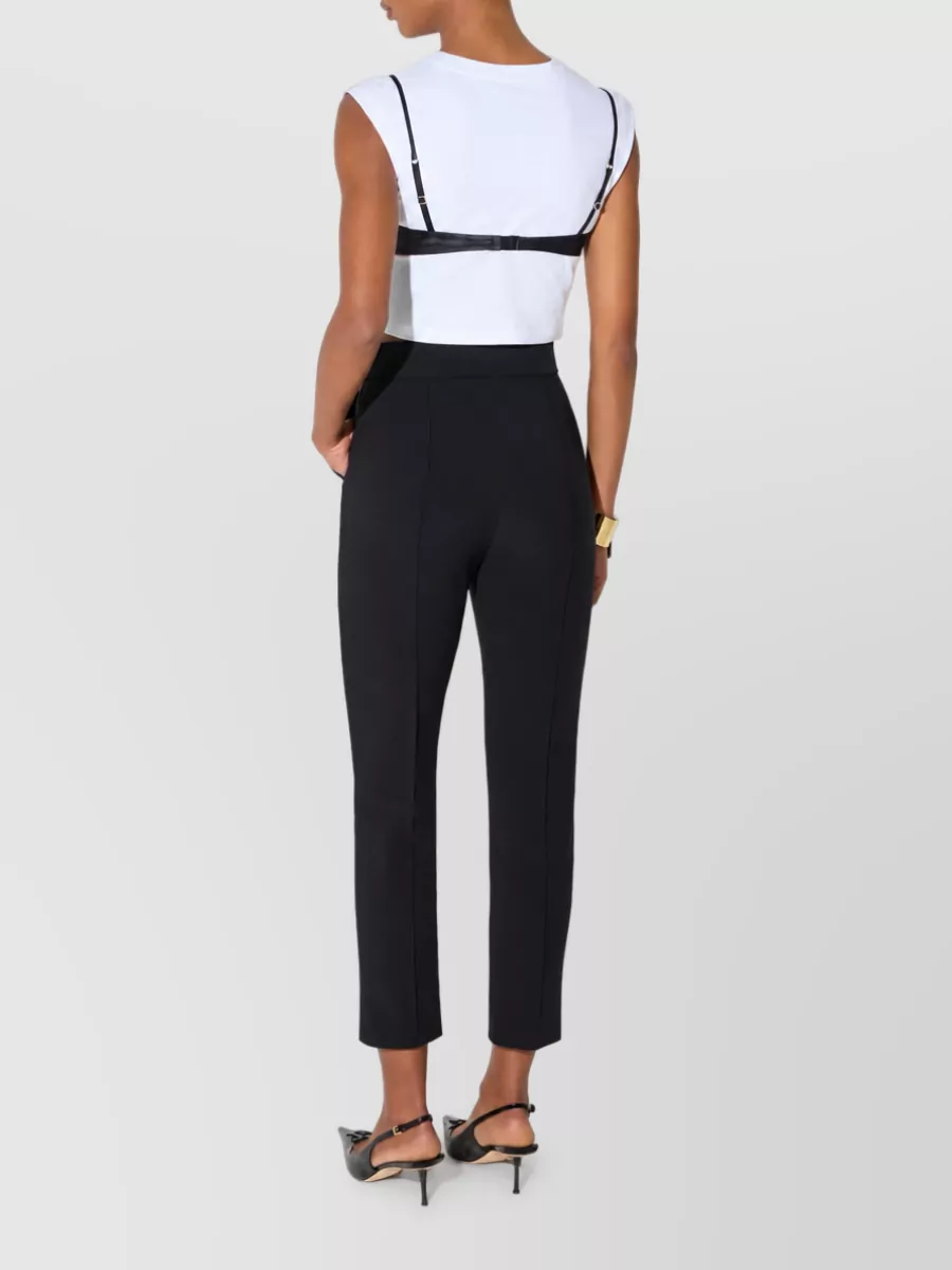 Elisabetta Franchi Straight-Leg Suit Trousers