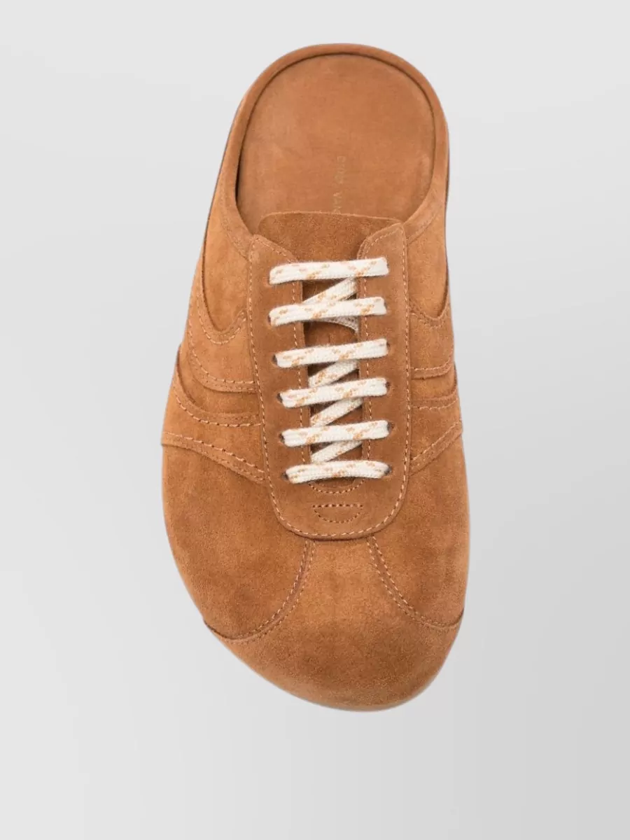 Dries Van Noten Leather Mules