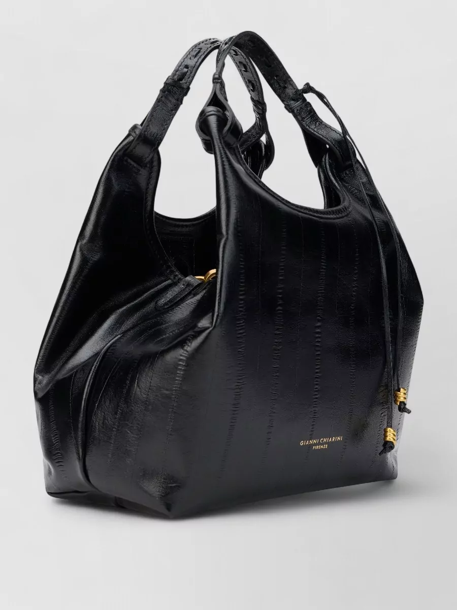 Gianni Chiarini Calfskin Hobo Shoulder Bag