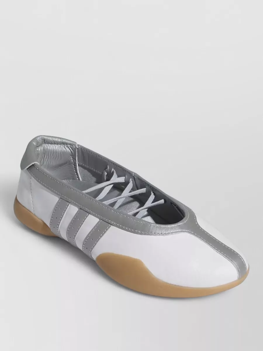 Adidas Leather Slip-On Sneakers