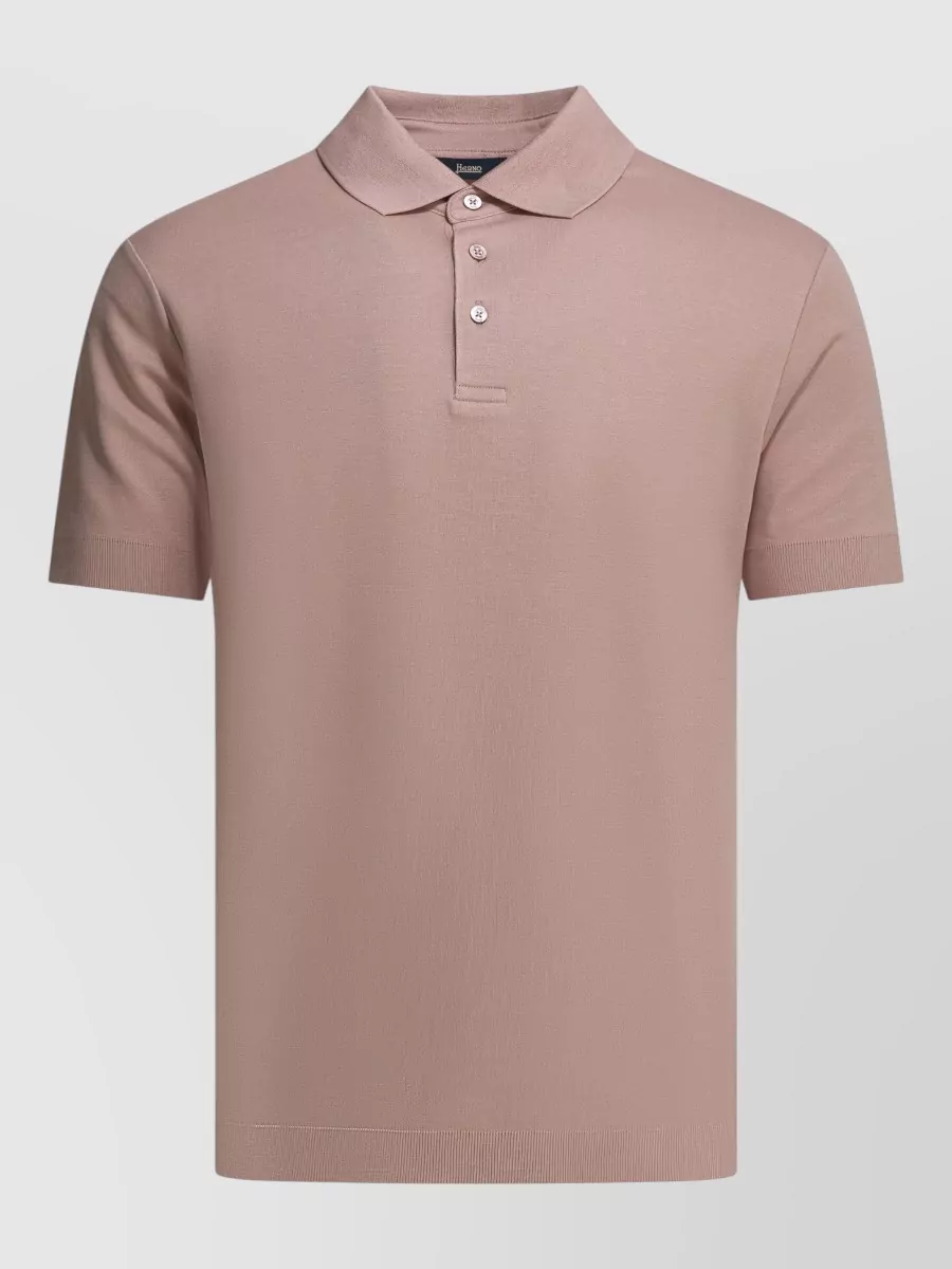 Herno cotton polo shirt