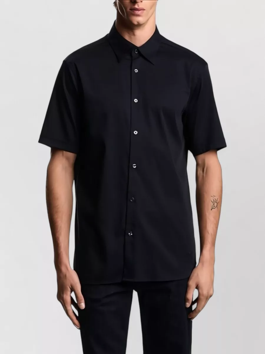 Emporio Armani Cotton Short-Sleeve Shirt