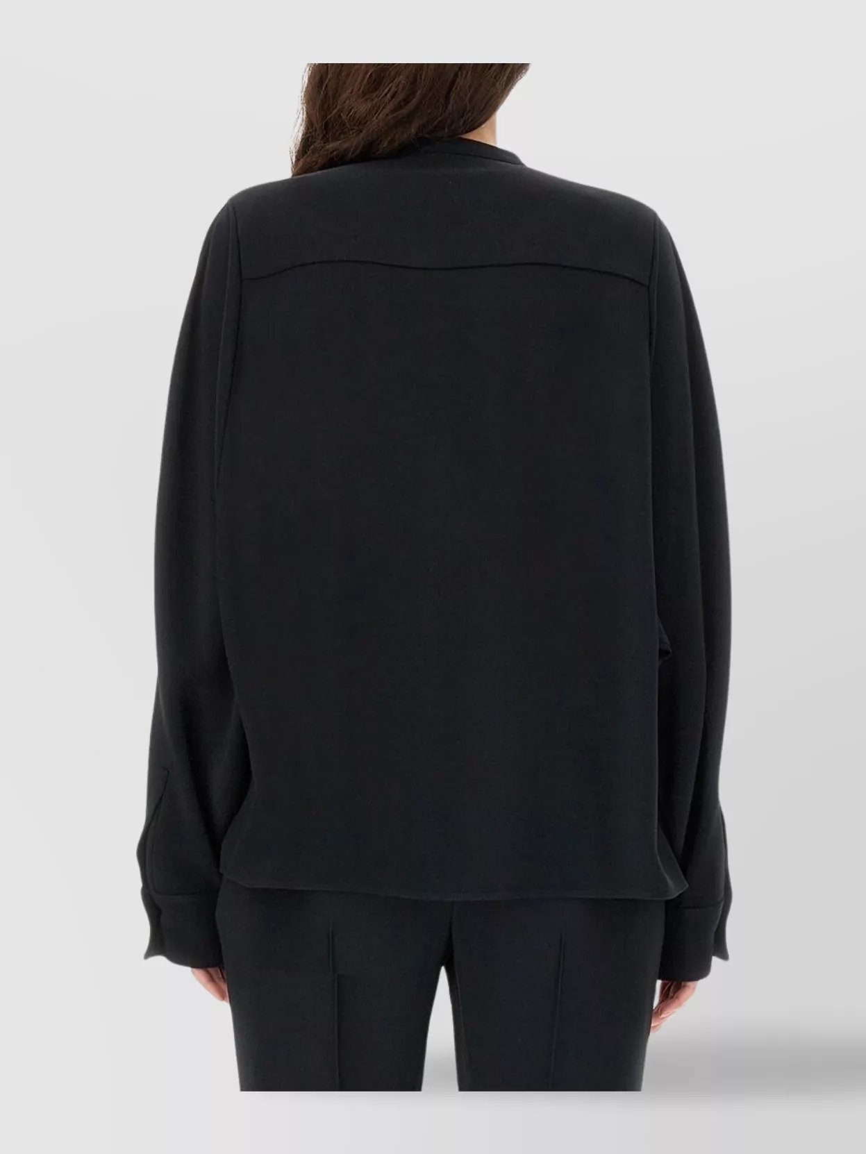 Jil Sander Relaxed-fit Viscose Blend Shirt With Button Closure
