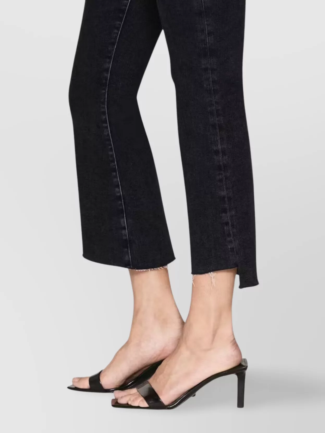 Frame Mini Bootcut High Waist Trousers