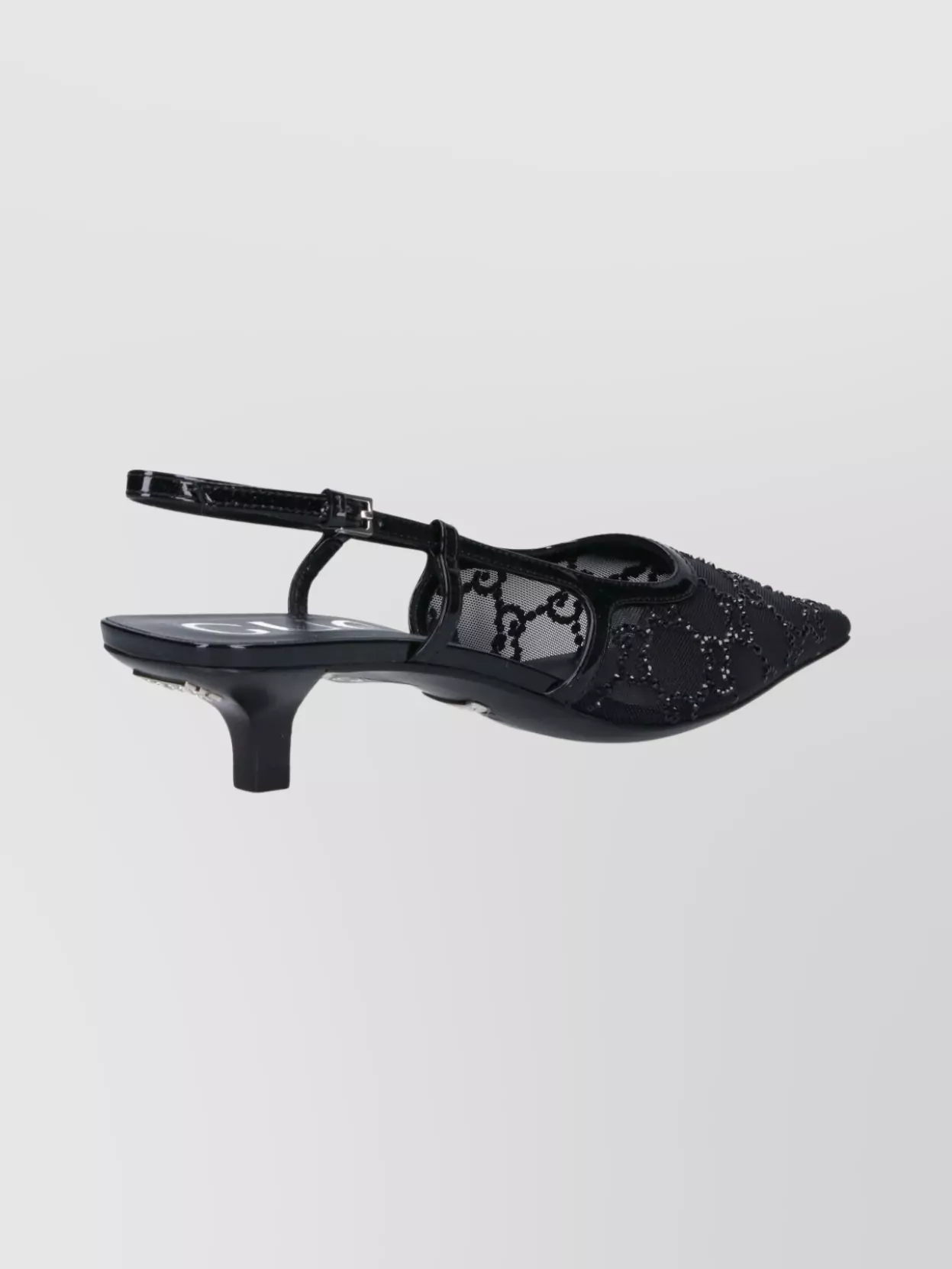 Gucci Chic Pointed Toe Kitten Heel Pumps