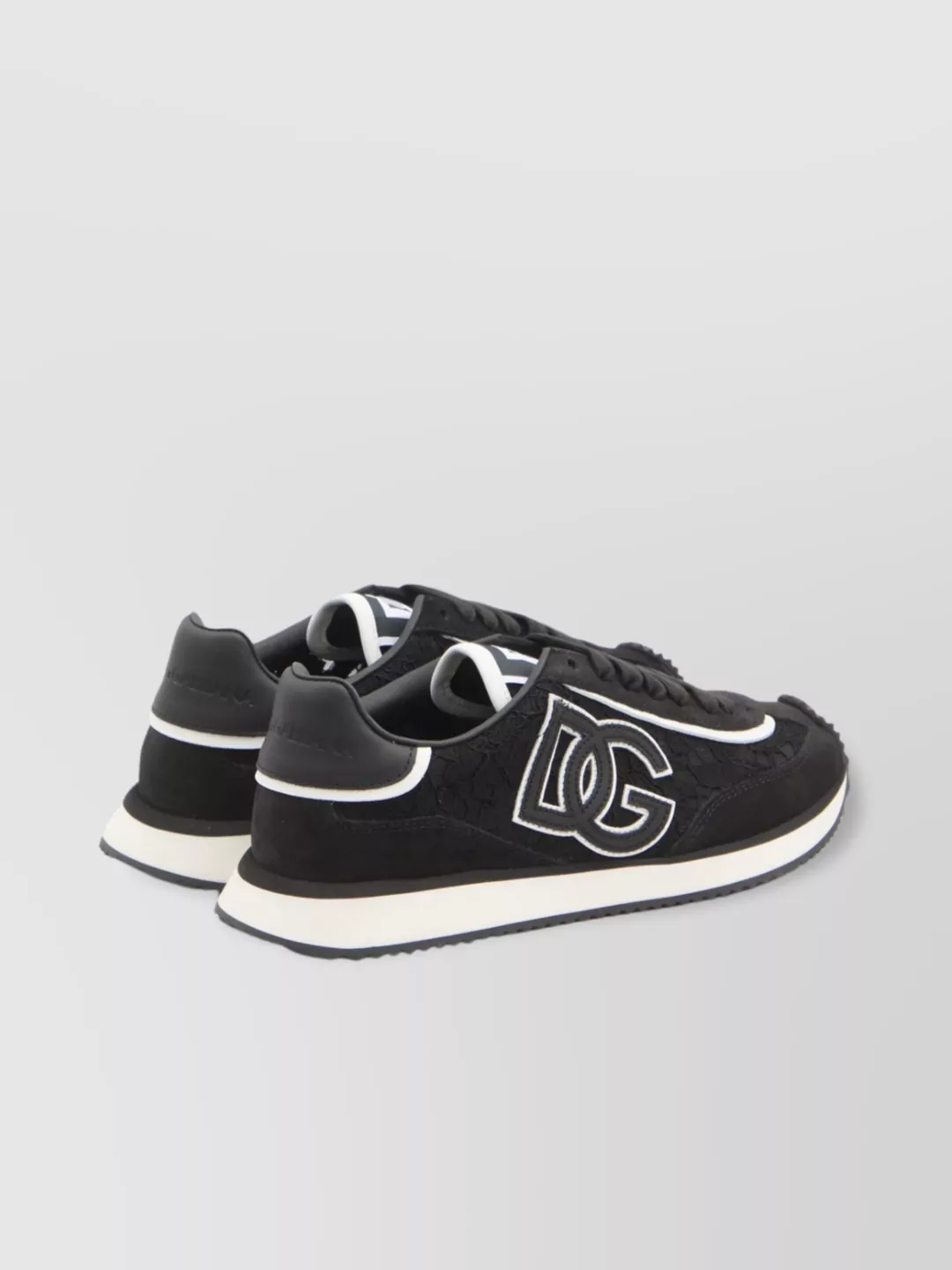 Dolce&Gabbana Dg Cushion Leather Sneakers Suede
