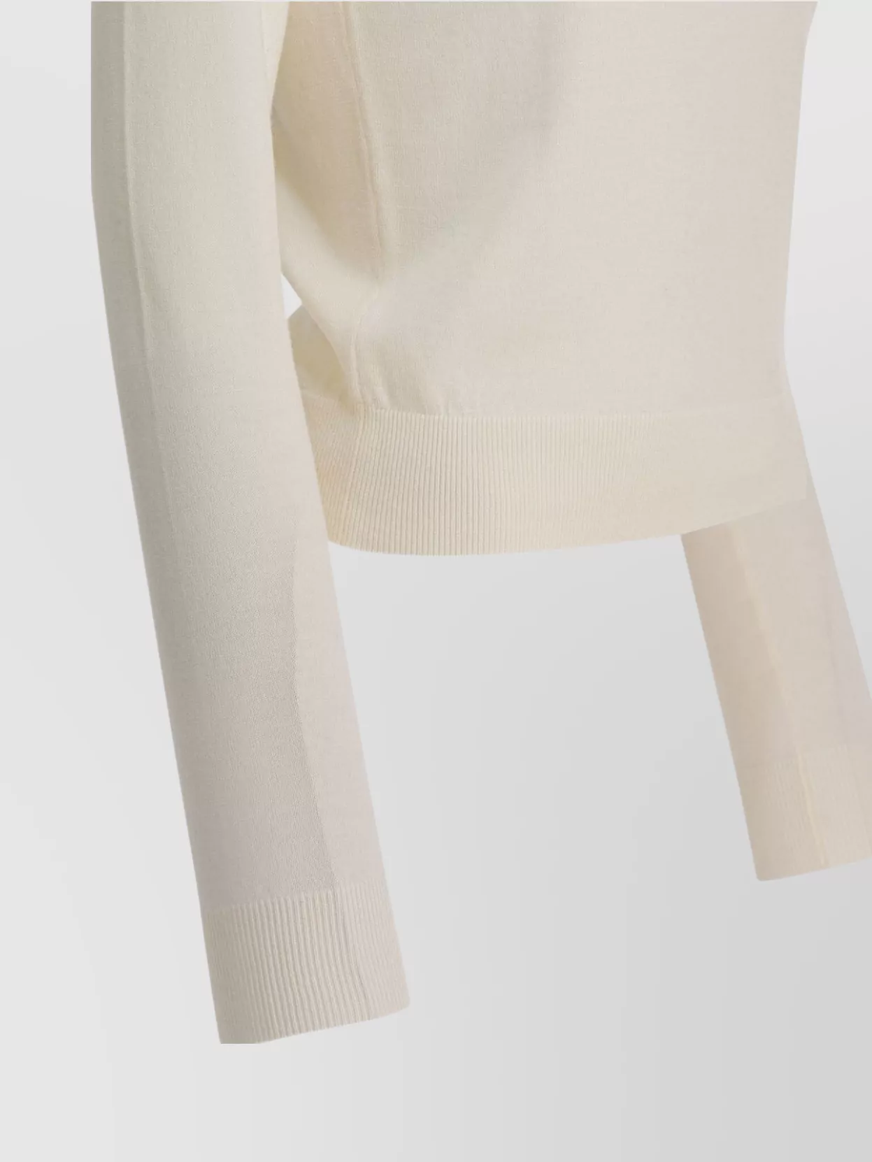 Alexander Mcqueen Long Sleeve Knitwear Ruffled Neckline