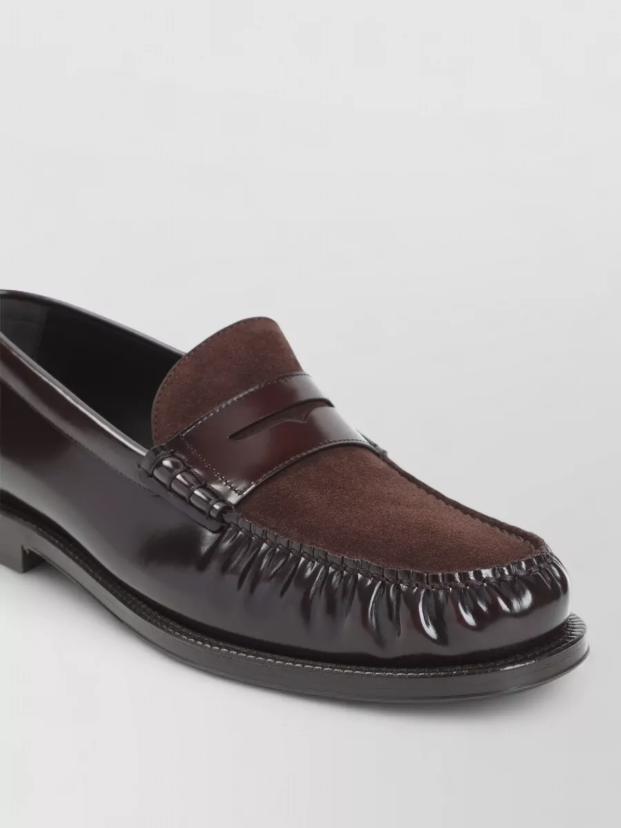 Brunello Cucinelli Leather Loafers