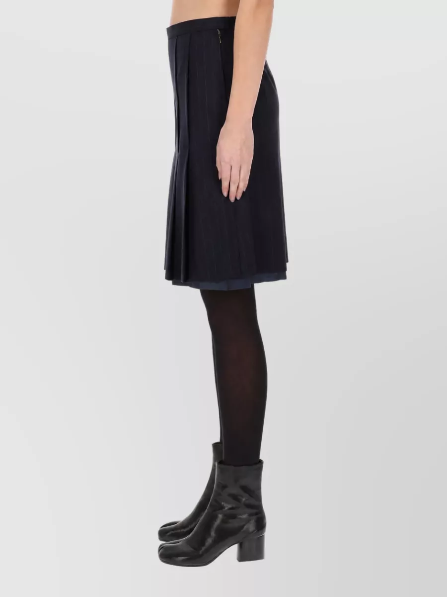 Maison Margiela Wool Midi Skirt
