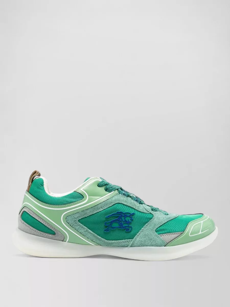 Burberry Matrix Sport Sneaker Suede Nylon Panels