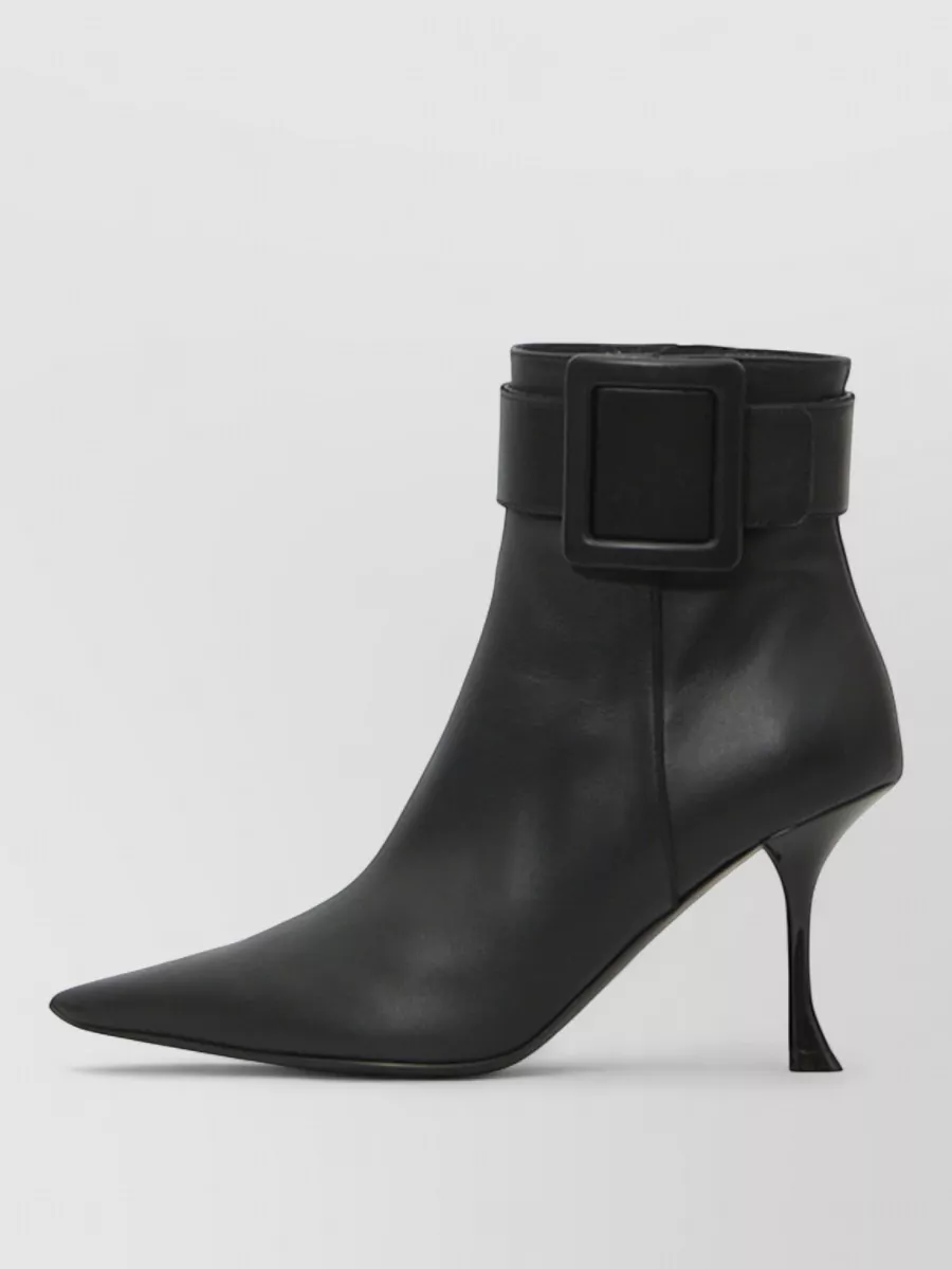 Roger Vivier Leather Ankle Boots