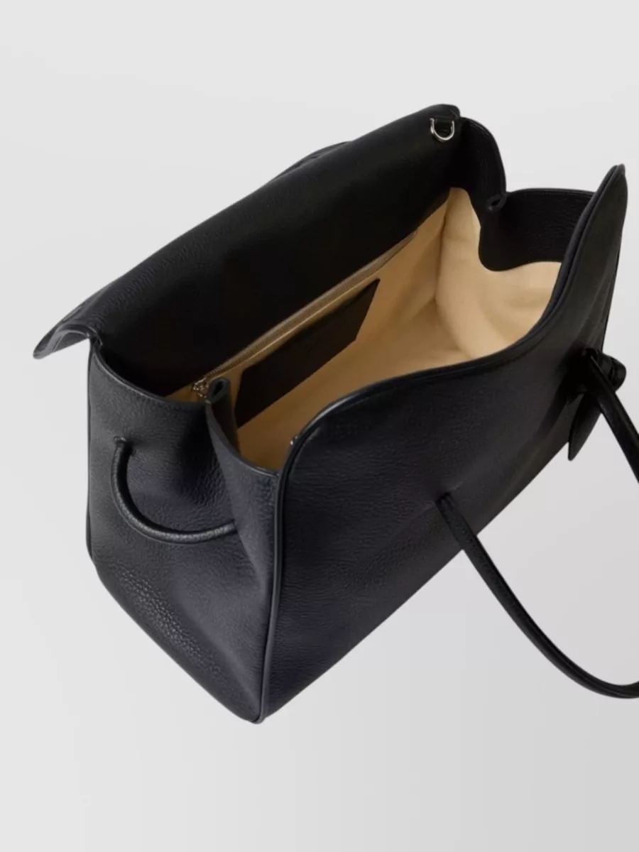 Jacquemus Tote Bag Textured Finish Top Handle Shoulder Strap