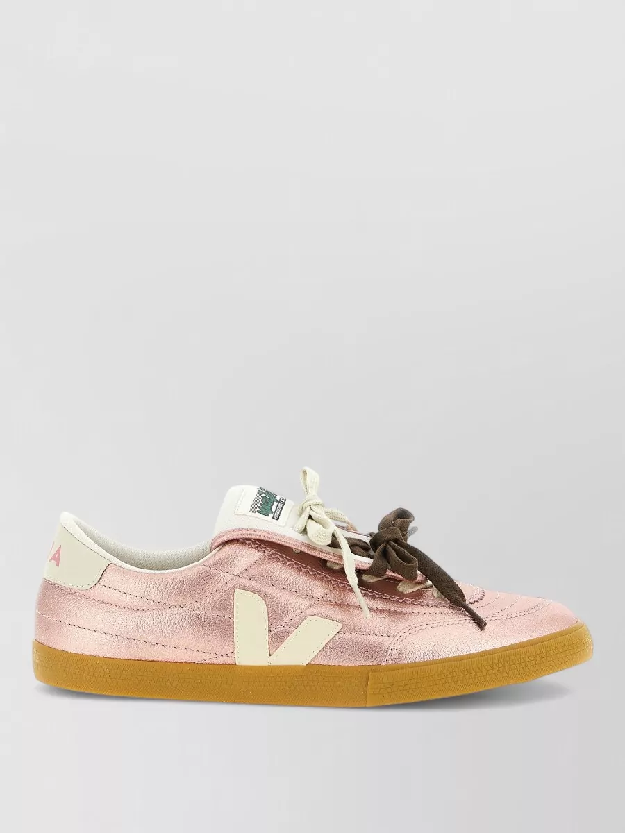 Veja Leather Low-Top Sneakers
