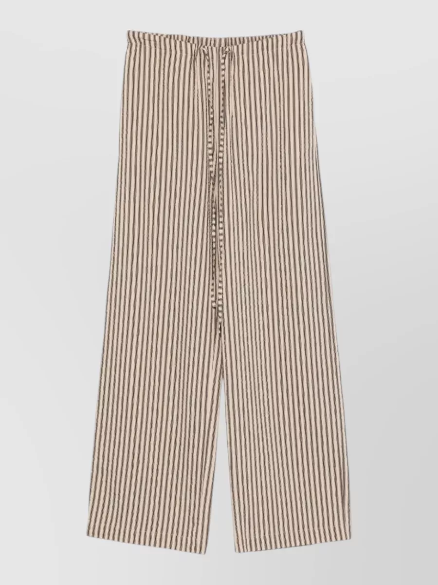 Alysi striped wide-leg trousers