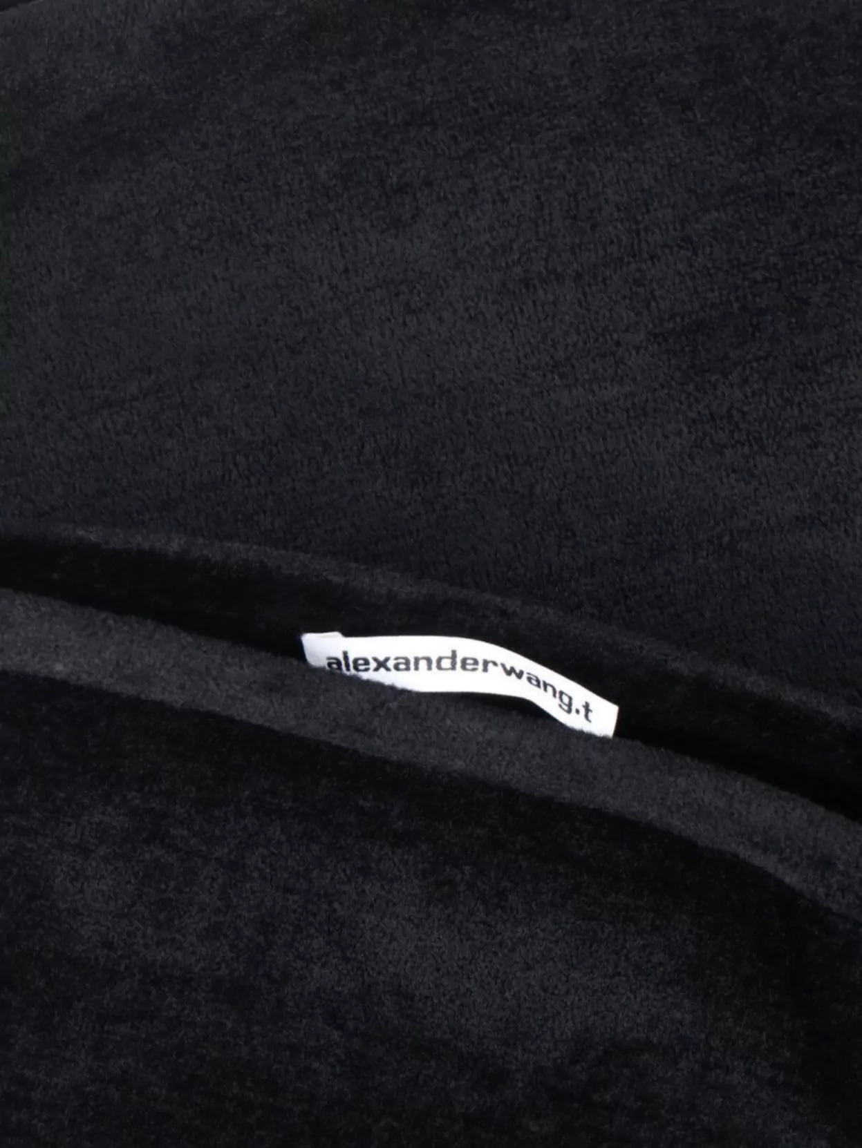 Alexander Wang Velvet Elastic Waistband Skirt