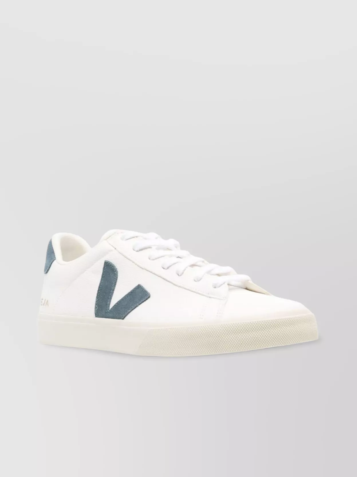Veja Leather Round Toe Sneakers