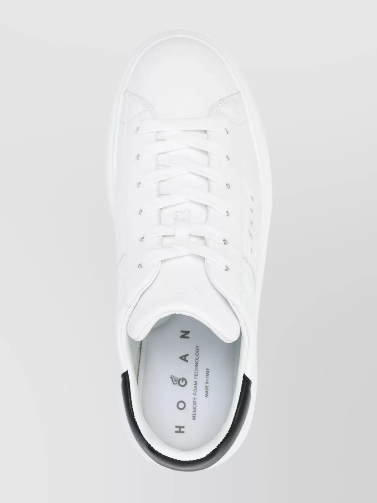 Hogan Sneakers With Contrasting Heel Tab And Perforations