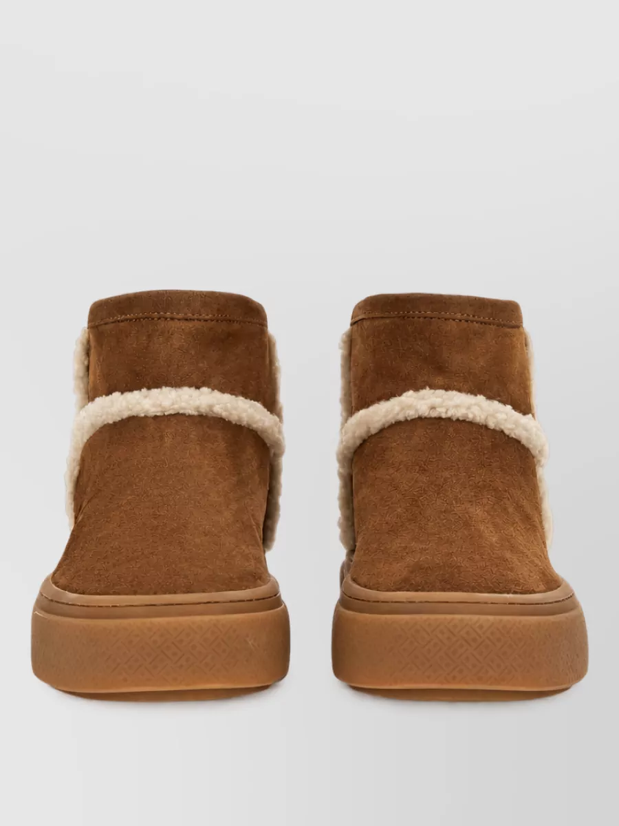 Hogan suede ankle boots