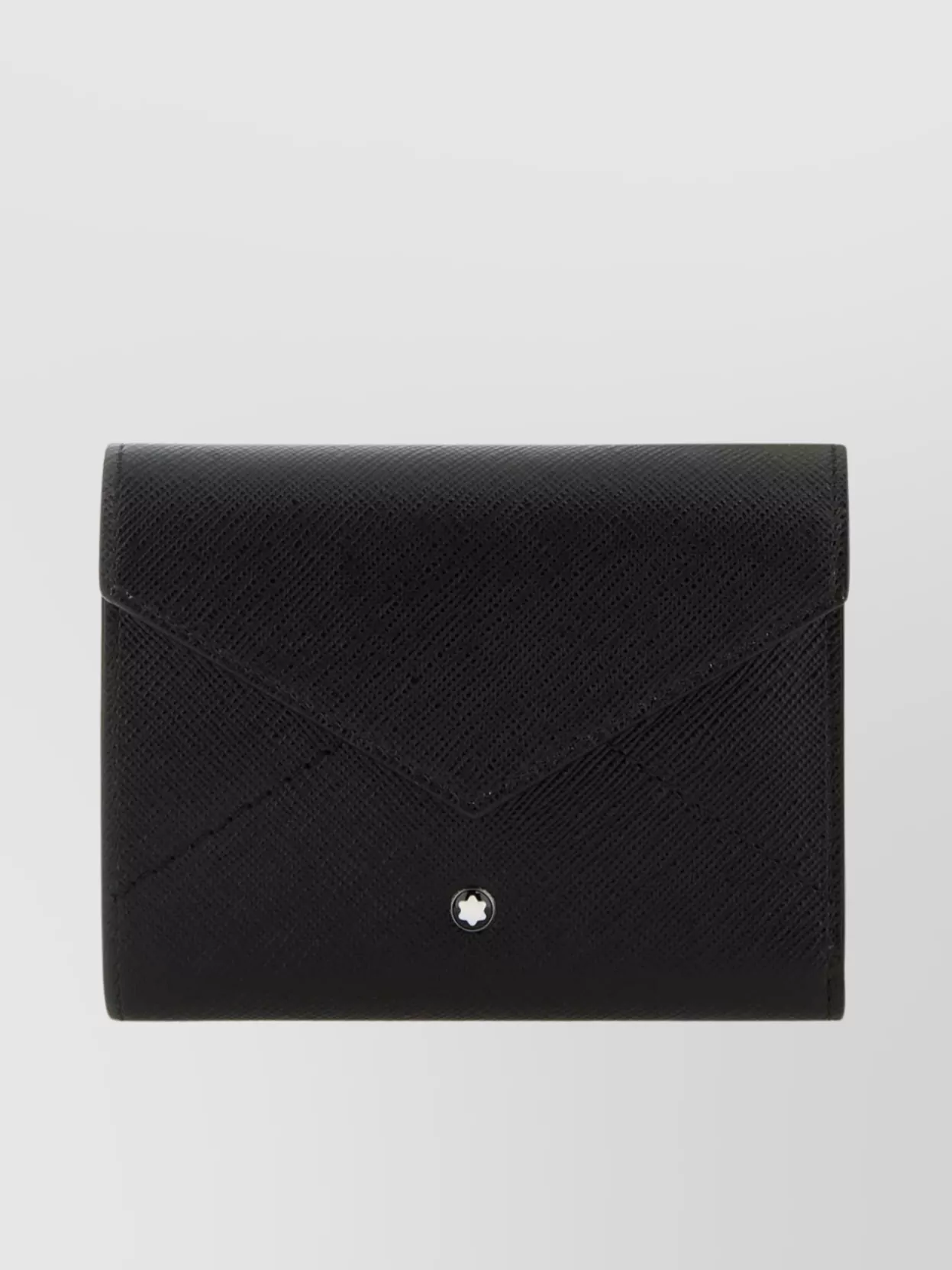 Shop Montblanc Tri-fold Envelope Leather Wallet