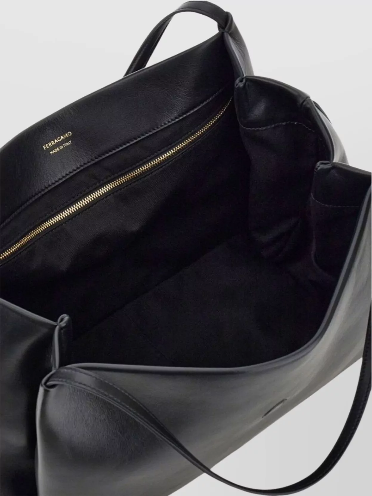 Ferragamo Buckle Double Handles Shoulder Bag
