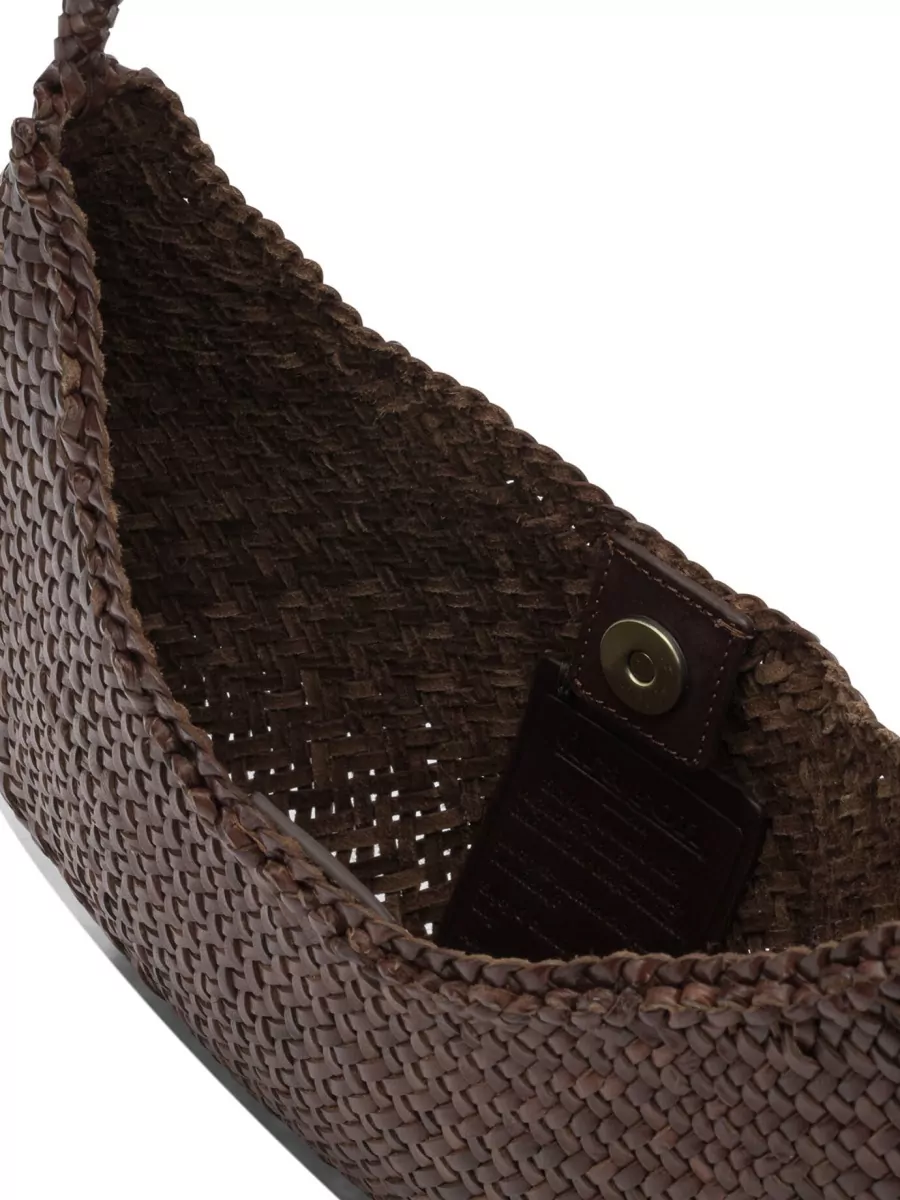 Dragon Diffusion Nova Luna Small Woven Shoulder Bag