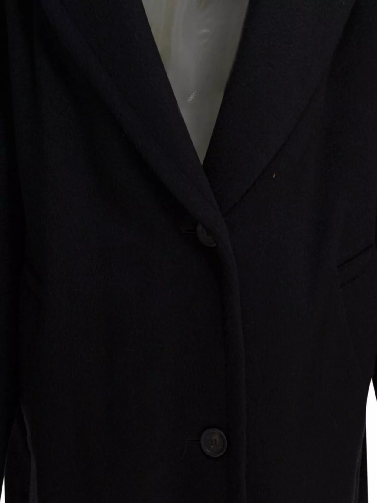 Golden Goose Single-Breasted Cocoon Coat Long Sleeves