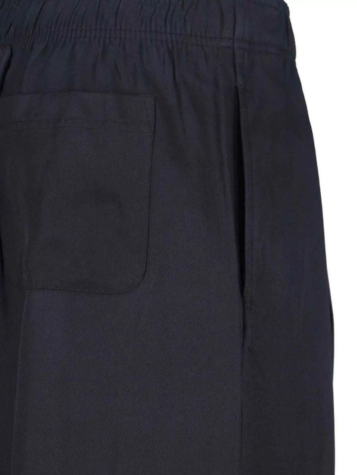 Our Legacy Straight Trousers With Elastic Waistband And Pockets In Blue