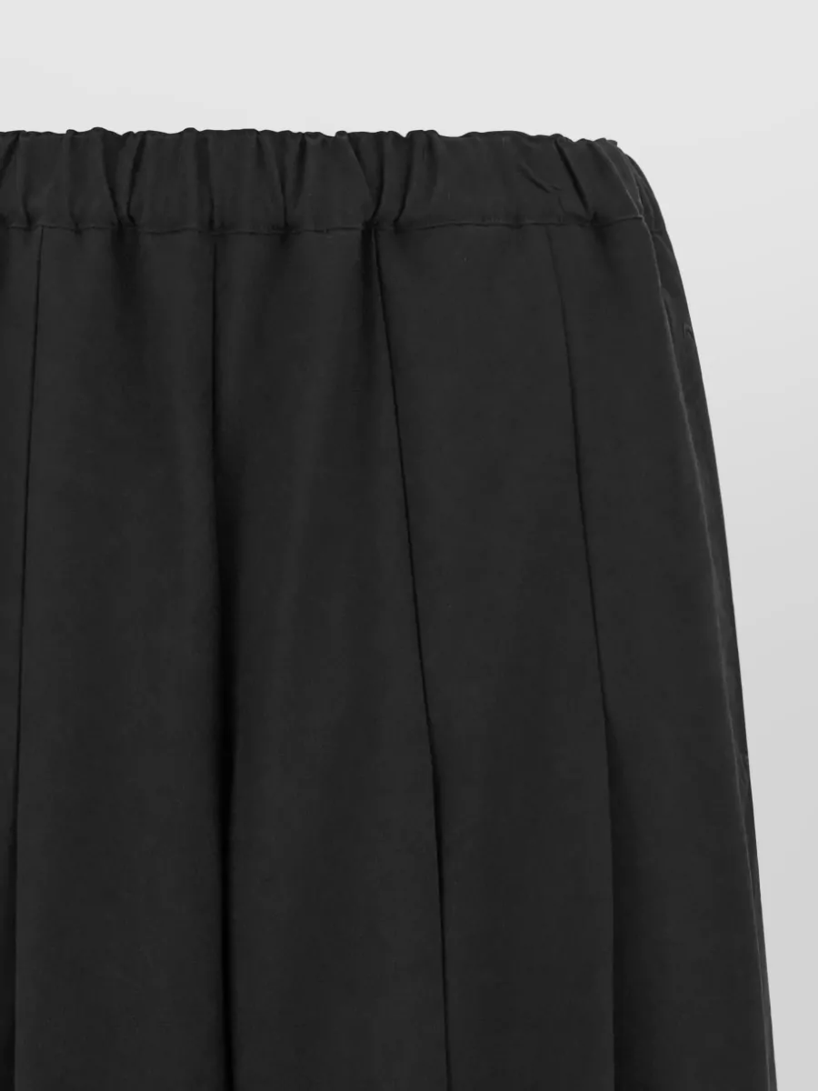Comme Des Garçons Pleated Wool Wide-Leg Trousers