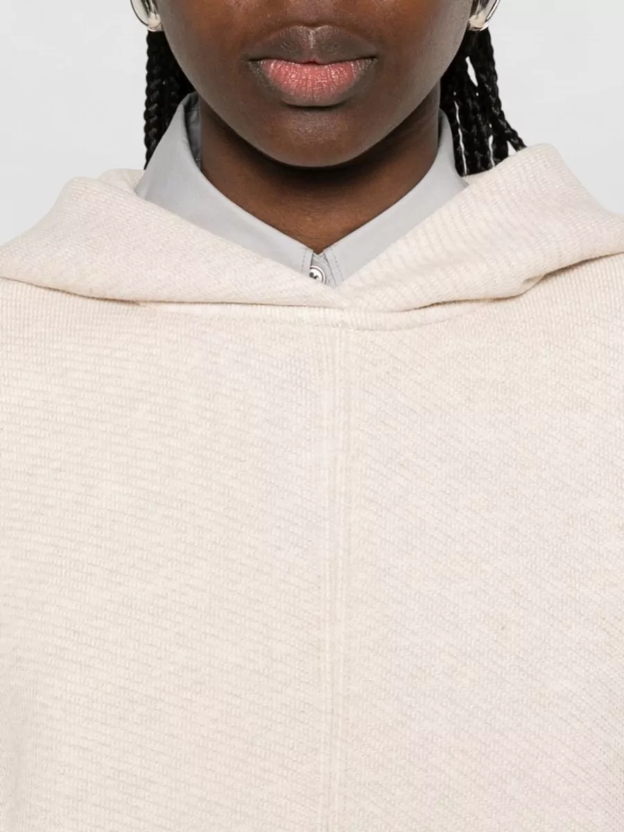 Max Mara Hooded Logo-Embroidered Hoodie