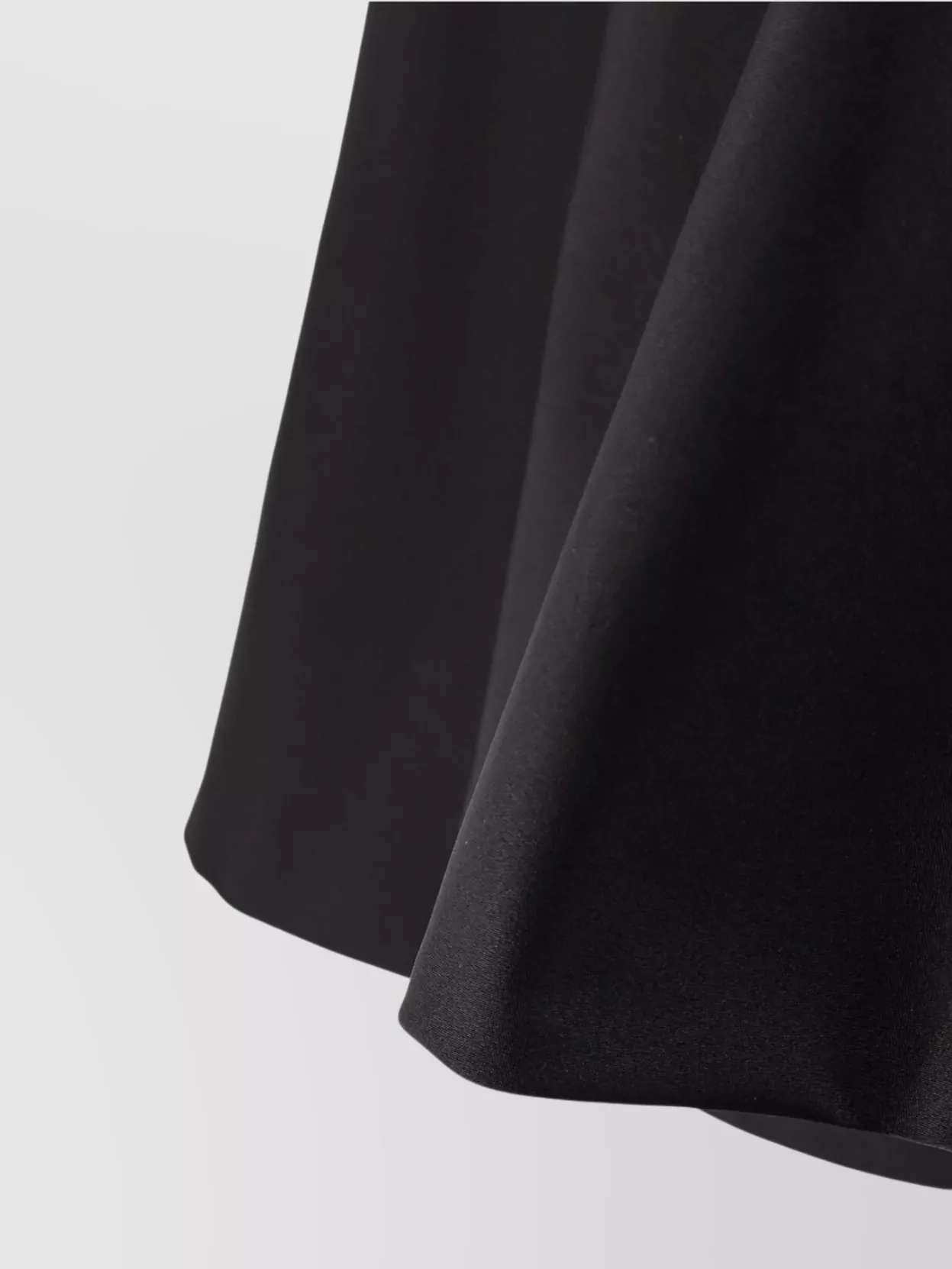 Alexander McQueen Flared high waist midi skirt with