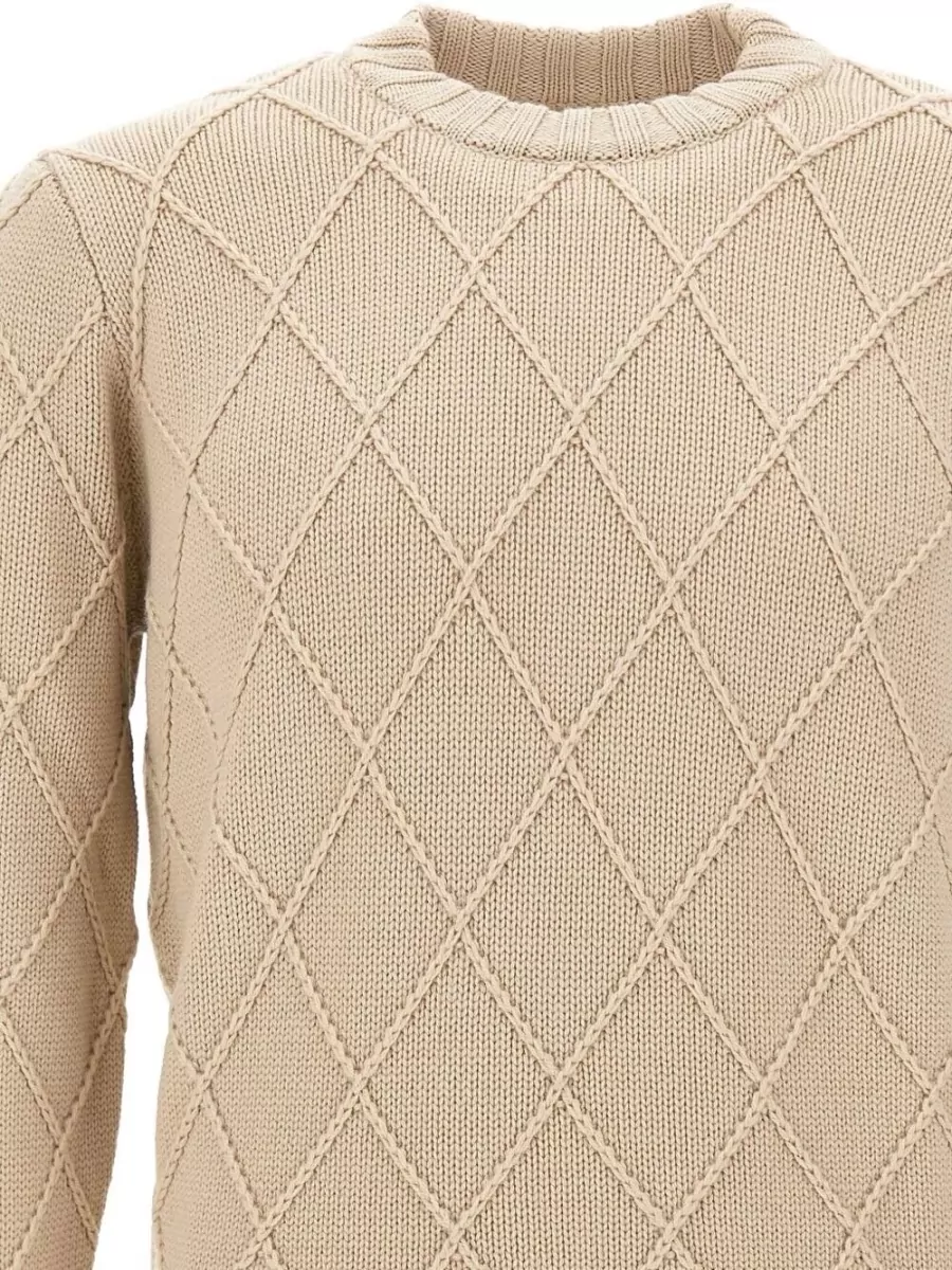 Filippo De Laurentis Virgin Wool Crew Neck Jumper