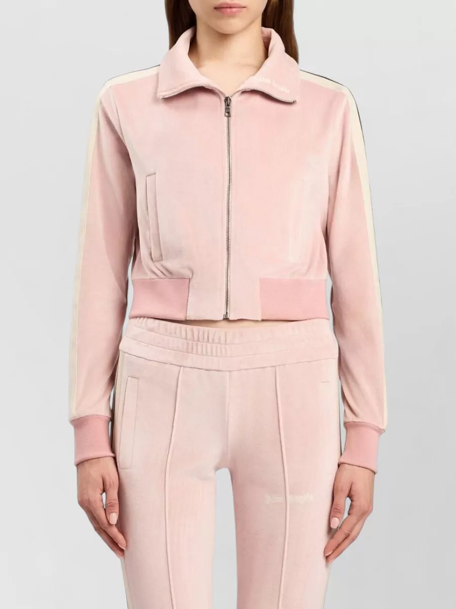 Palm Angels Chenille Track Bomber Jacket