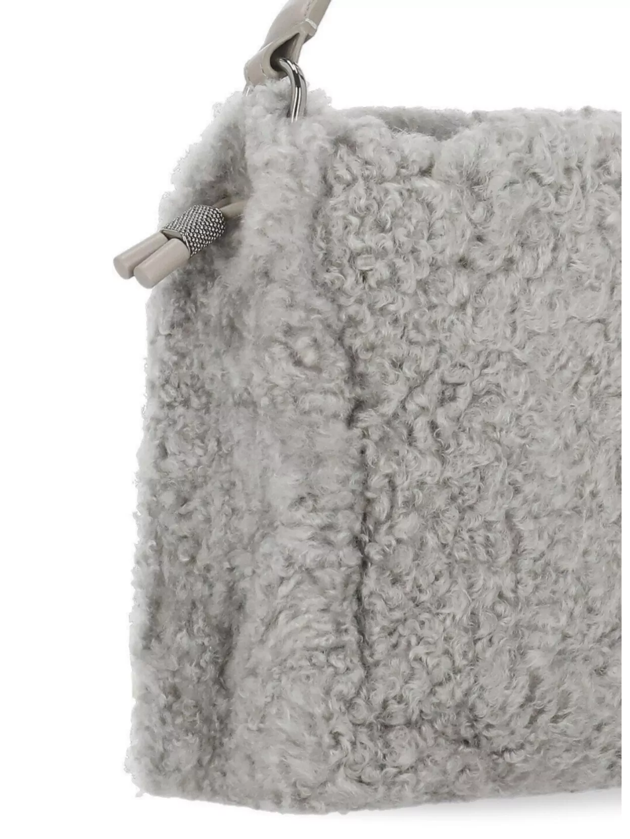 Brunello Cucinelli Fur Bag With Adjustable Shoulder Strap