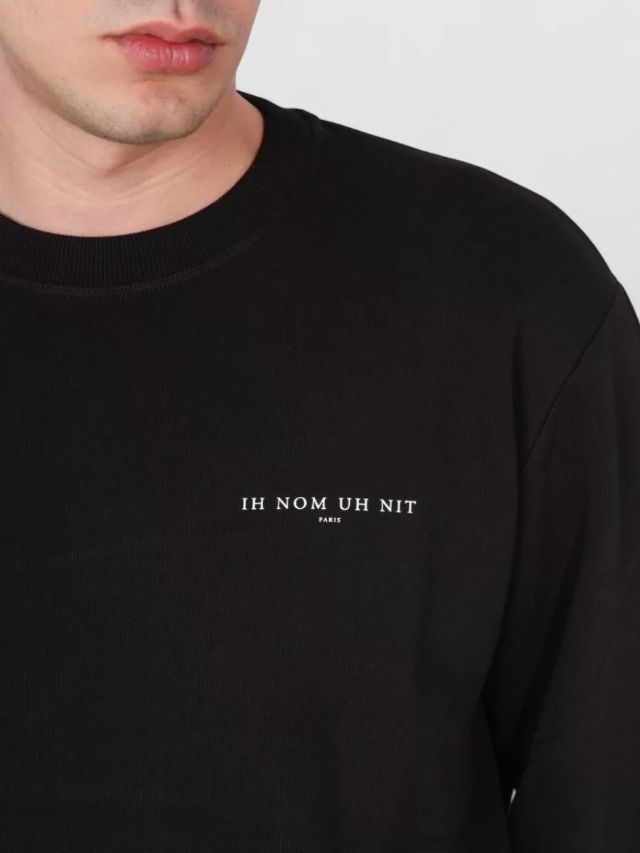 Ih Nom Uh Nit Logo Print Sweatshirt
